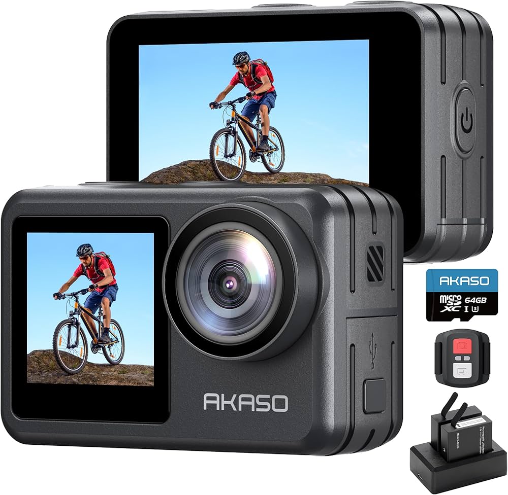 Amazon | AKASO Brave 7 LE アクションカメラ 4K 20MP 64GBメモリ Amazon | AKASO Brave 7 LE アクションカメラ 4K 20MP 64GBメモリ